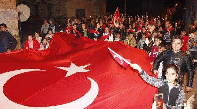 Ödemiş'i 29 Ekim coşkusu sardı