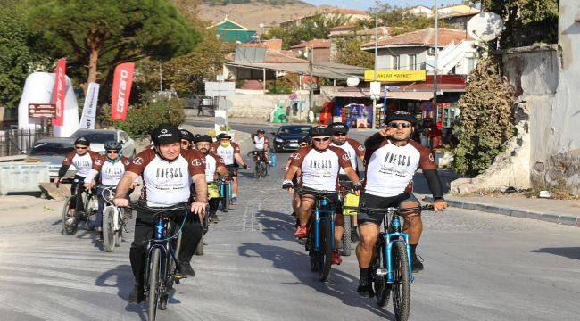 UNESCO Bisiklet Turu Bergama'dan start aldı