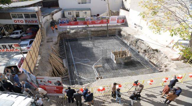 Bornova'da ikinci yurdun temeli atıldı