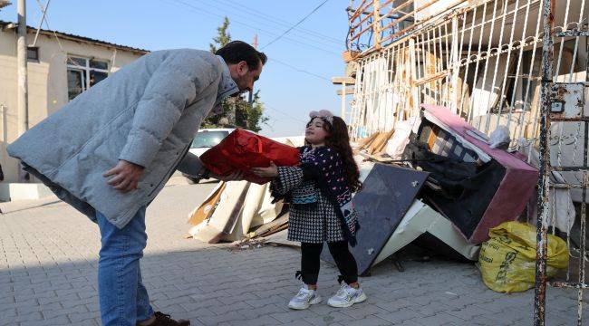 Başkan Kılıç’tan miniklere yeni yıl sürprizi