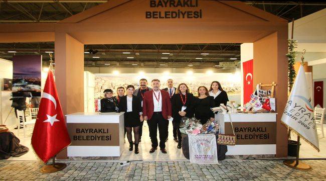 Bayraklı Belediyesi Uluslararası Turizm Fuarı'nda