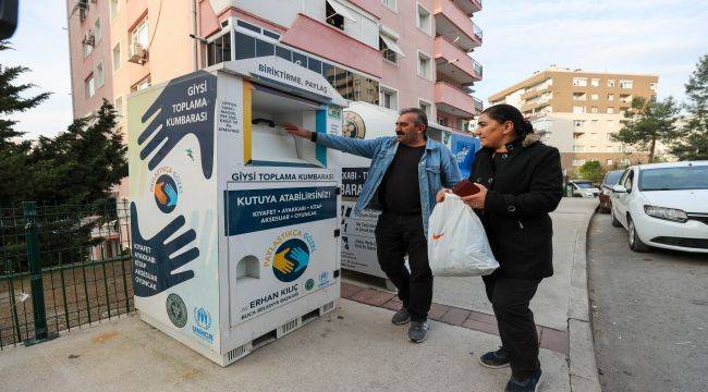 Gönüllü katılımla eşyalar yeni sahiplerine ulaştırılıyor