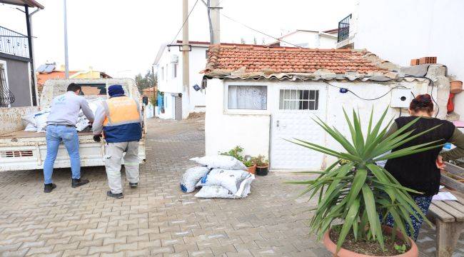 Güzelbahçe Belediyesi’nden Sıcak Yardım 