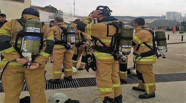 ÖDAK, İzmir İtfaiyesi’nden yangın söndürme eğitimleri aldı