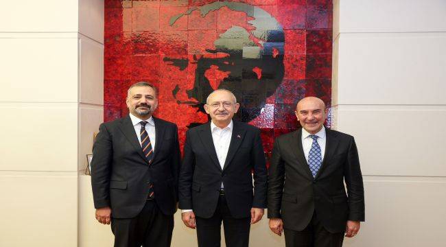 Aslanoğlu’ndan Kılıçdaroğlu’na teşekkür ziyareti