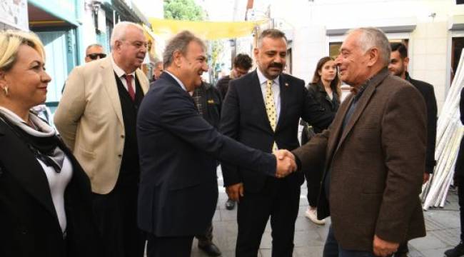 İl Başkanı Aslanoğlu’ndan Bornova turu