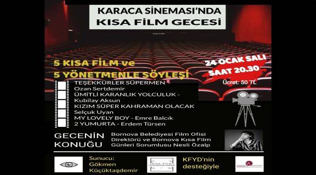 Karaca’da 5 kısa Film, 5 yönetmen