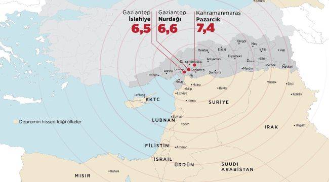 7.4 büyüklüğünde deprem: 10 kenti vurdu