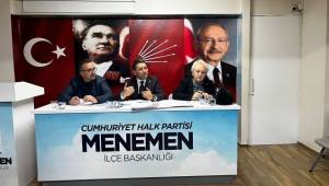 CHP Menemen'den 'İktidara 100 Kala' birlik mesajı