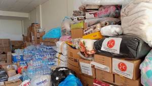 MHP Karşıyaka'dan Deprem Yardım Mağazası