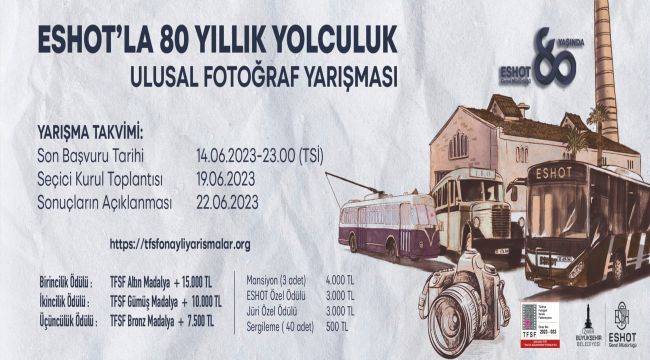 ESHOT’un 80. yılında fotoğraf yarışması