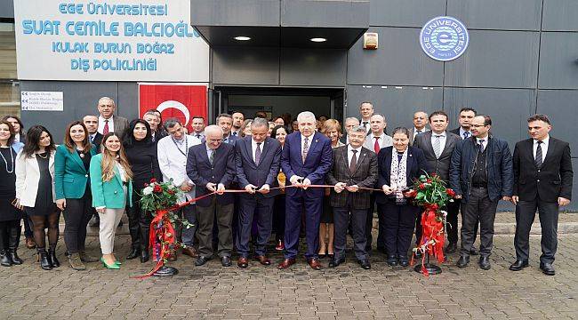 Karşıyaka’da Ege Üniversitesi Tıp Fakültesi KBB Polikliniği açıldı