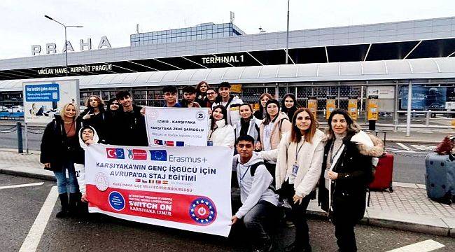 Meslek Lisesi Öğrencileri Avrupa’da Staj yapıyor