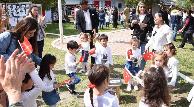 Foça Belediyesi Çocuk Evi 23 Nisan’ı Kutladı