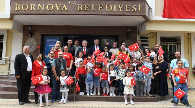 Mucize çocuklardan Başkan İduğ'a park teşekkürü