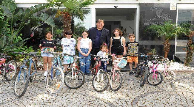 Karşıyaka'da Eski Bisikletler İyiliğe Dönüşüyor