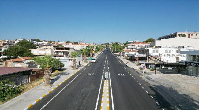 Erdoğan Ker Caddesi Yepyeni Görünüme Kavuştu