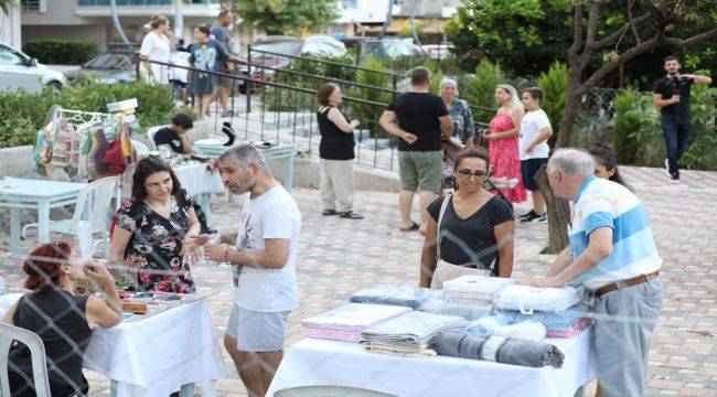 Gece pazarı, tarihi Yukarıköy’e çok yakıştı