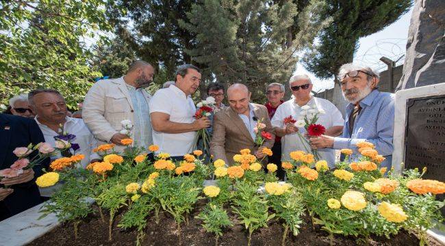 Aydın Erten’i Mezarı Başında Anıldı