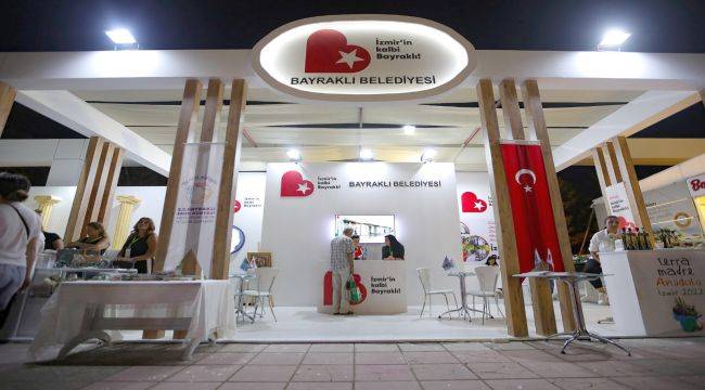 Bayraklı Belediyesi İzmir Fuarı'ndaki yerini aldı