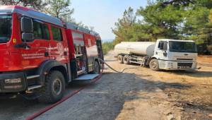 Çanakkale’deki yangına İzmir’den destek