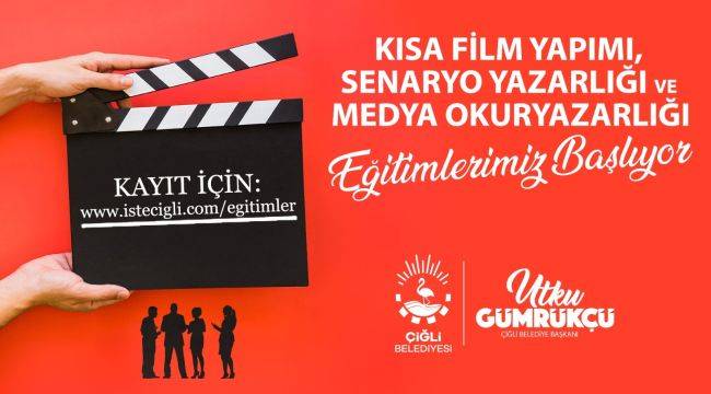 Çiğli'de Medya ve Sinema Eğitimlerinin Kayıtları Başladı