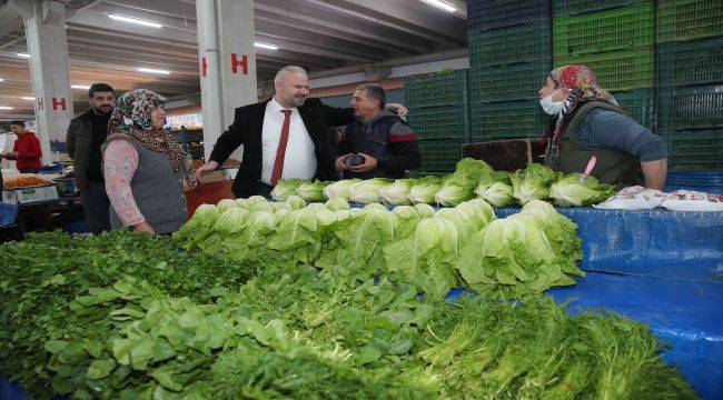 Koyundere Pazar Yeri Açılışa Hazırlanıyor