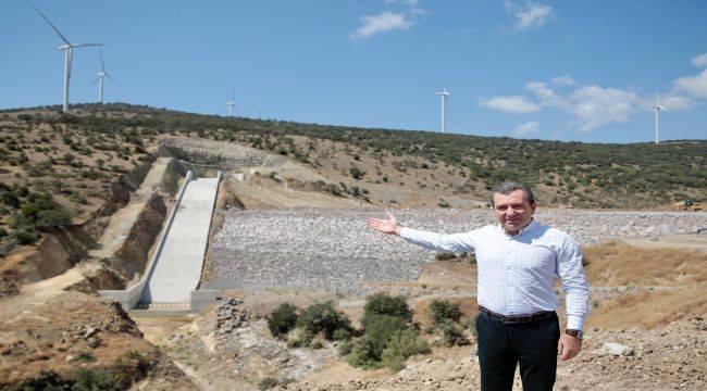 Bergama Seklik Barajı tamamlanıyor