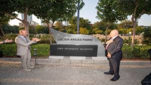 Lucien Arkas Parkı açıldı
