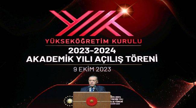 Erdoğan: Üniversiteler toplumların lokomotifidir