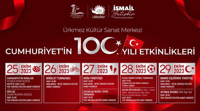 Seferihisar Cumhuriyetin 100.Yılını coşkuyla karşılayacak