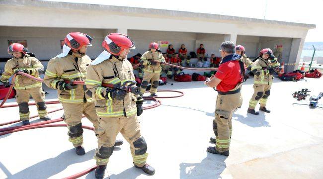 Tüpraş'tan Uluslararası Sertifikalı Yangın Eğitimi