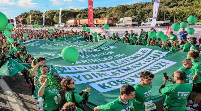 Darüşşafaka koşucuları eğitim için bir kez daha kıtaları aştı