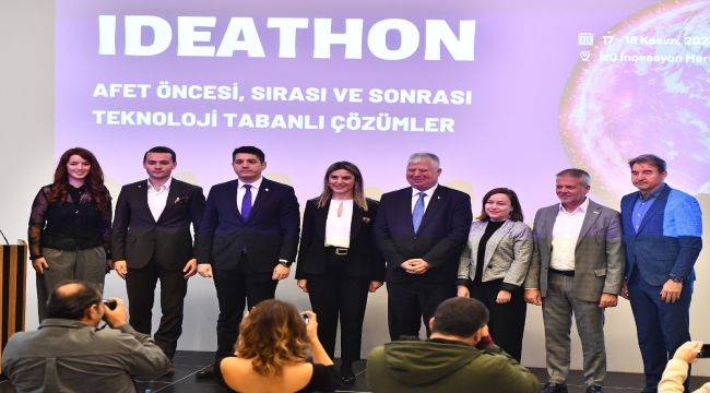 Ideathon’da afetlere karşı fikir geliştirecekler