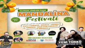 Mandalina Festivali için geri sayım başladı