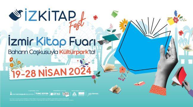 İZKİTAP bahar buluşması Kültürpark’ta