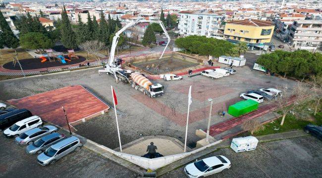 Porta 3 Sarnıç'ta ilk kazma vuruldu