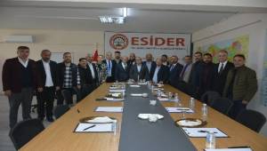 Sivas Valisi Dr. Yılmaz ŞİMŞEK’ten İzmir’de ESİDER’e ziyaret