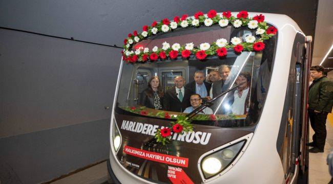Narlıdere Metrosu 15 Nisan’a kadar ücretsiz