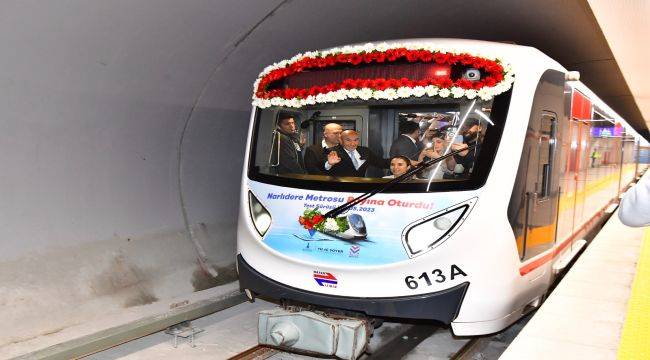 Narlıdere Metrosu Haluk Levent’le açılıyor