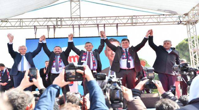 CHP Genel Başkanı Ödemiş adayı için oy istedi