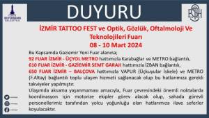 ESHOT’tan fuarlar için ulaşım düzenlemesi