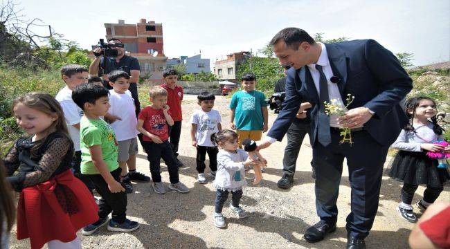 Başkan Eşki’den çocuklara bayram armağanı