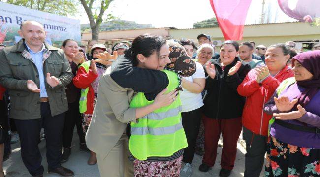  Belediye emekçileri bayramlaşmada buluştu