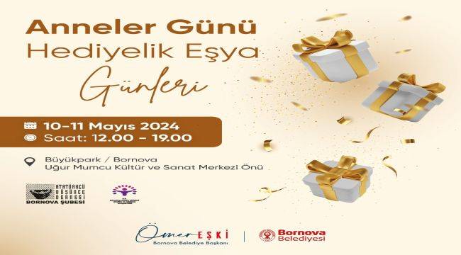 Bornova'da Anneler Günü pazarı