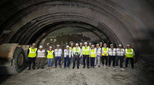 Buca-Bornova Tüneli’nde kazıların yüzde 70’i tamamlandı
