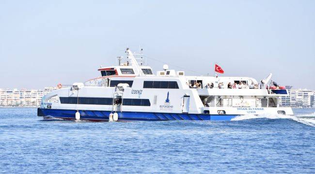 İzmir – Midilli rotasında feribot seferleri başladı