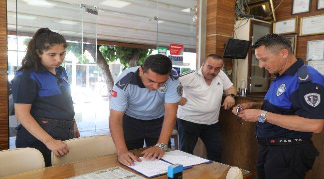  Seferihisar'da zabıtadan bayram öncesi denetim