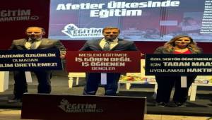 ''Eğitimi, Afetler Değil, Afet Sürecini Yönetemeyen AKP Durduruyor''