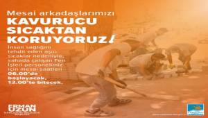 Narlıdere’de Sıcak Düzenlemesi